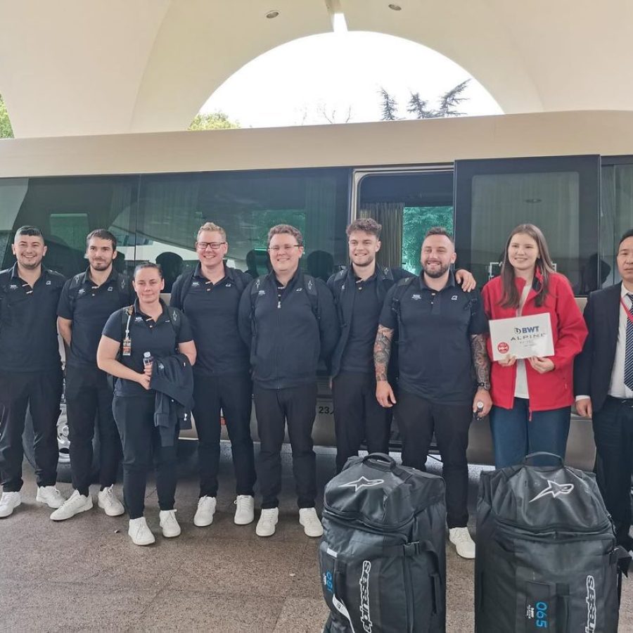 @alpinef1team arrived in Shanghai Ready for the Grand Prix #F1 #ChineseGP