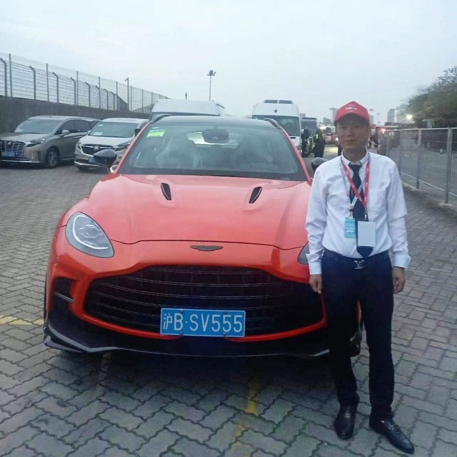 Our chinese driver driving the Fernando Alonso’s Aston Martin #F1 #ChineseGP